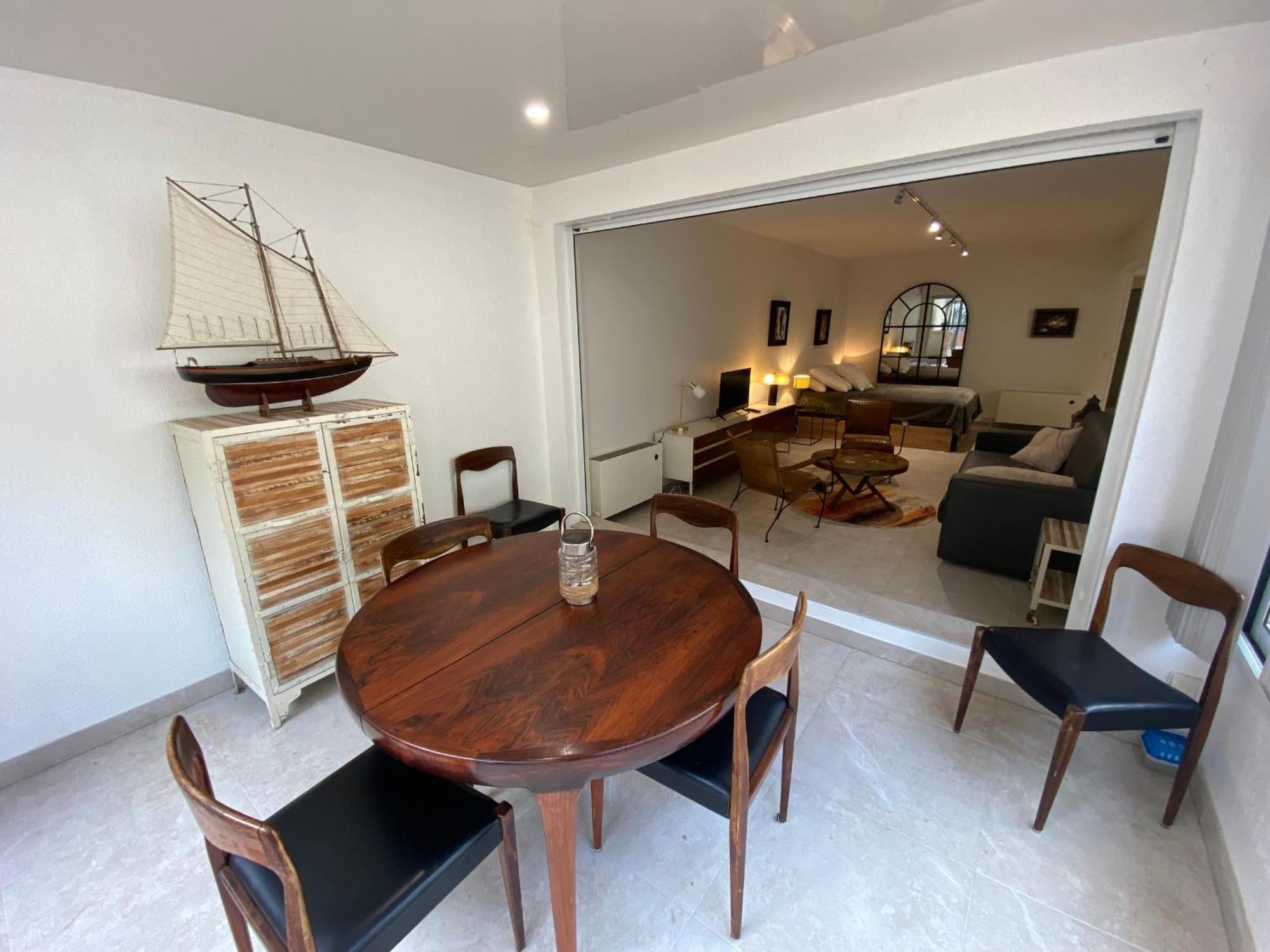 Studio Renove Avec Terrasse, A 100M De La Plage A Arcachon, Parking Prive Inclus - Fr-1-374-99 Luaran gambar